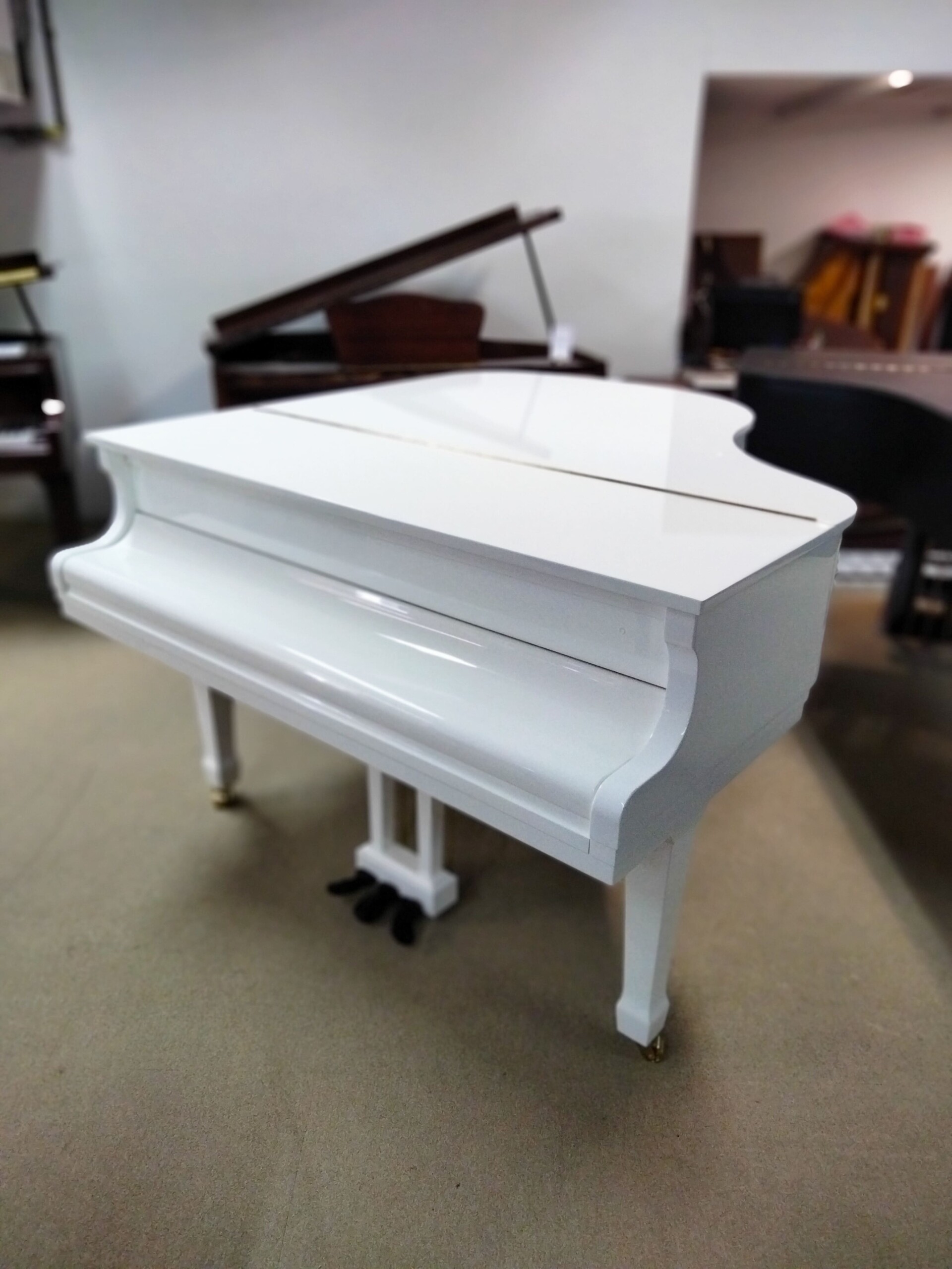 PIANO A QUEUE IRMLER GP 160 BLANC – Image 4