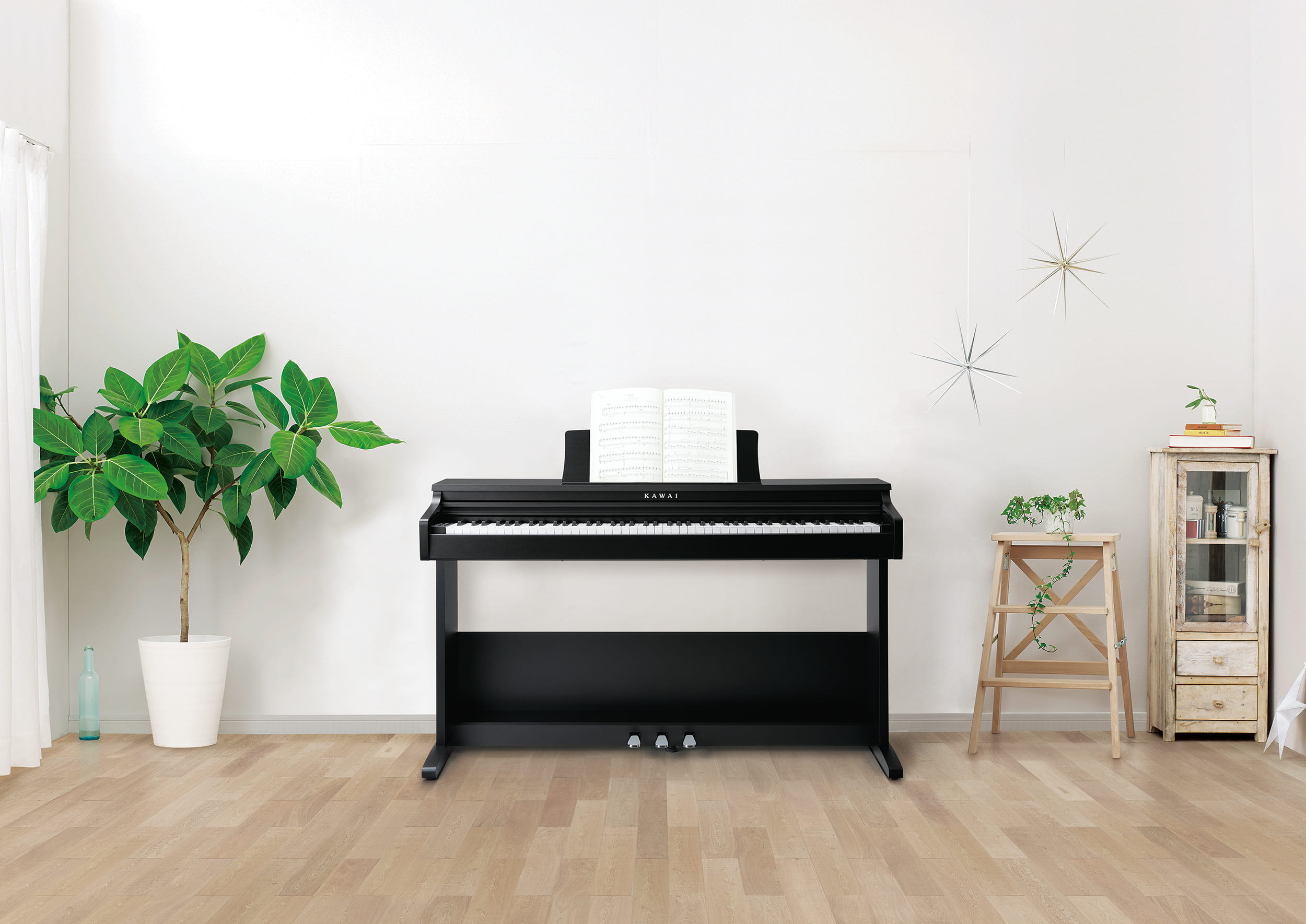 PIANO NUMERIQUE KAWAI KDP 75 NOIR